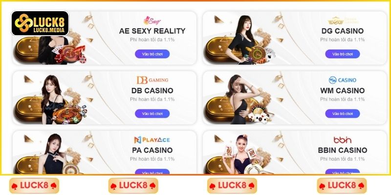 LUCK8 | Casino Luck8 - Sảnh Game Đa Dạng, Càng Chơi Càng Mê 3 Tốc độ trả thưởng nhanh chóng chỉ với 3 phút